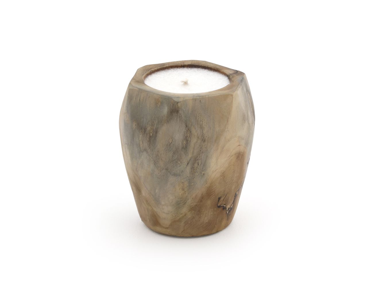 Tierra Outdoor Kerze Octa ø 13,5 cm Braun 13.5cm