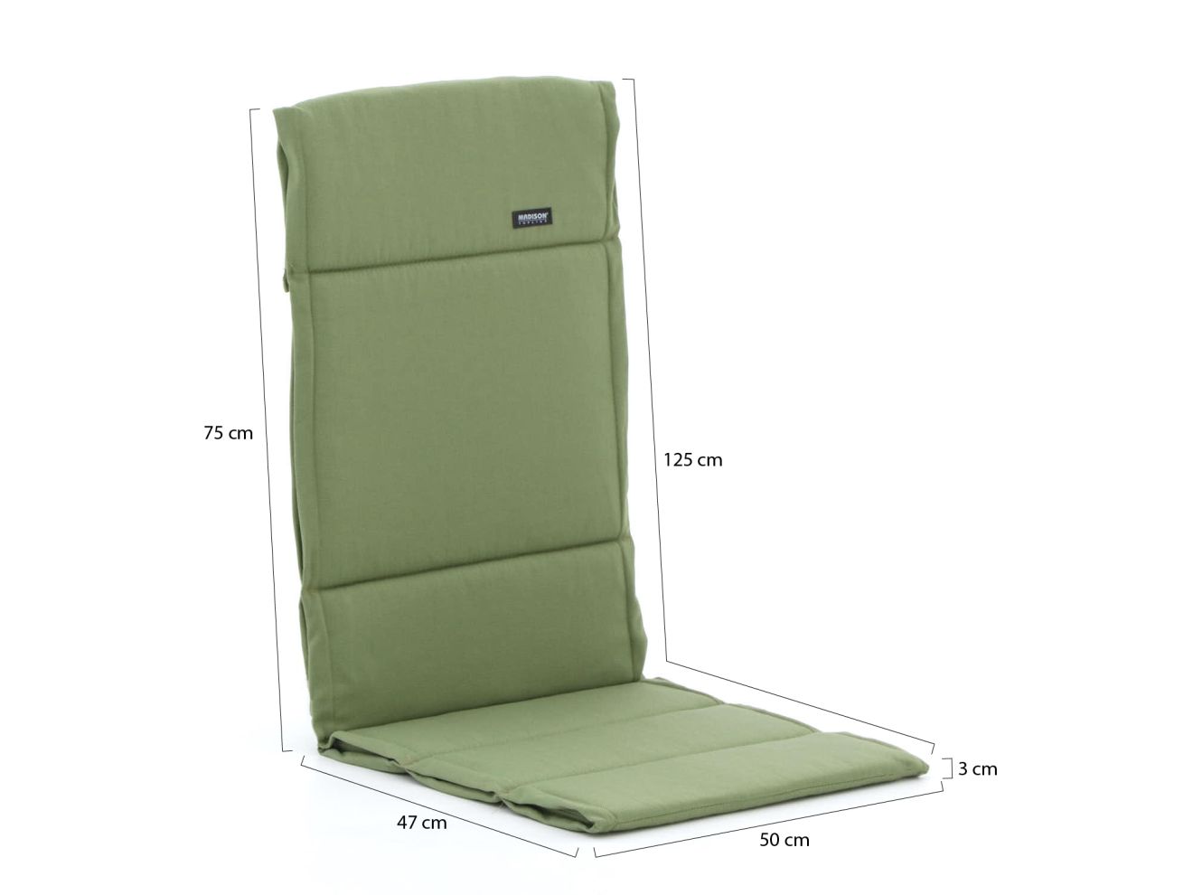 Madison Fiber 6er Hochleher Auflagen Set...