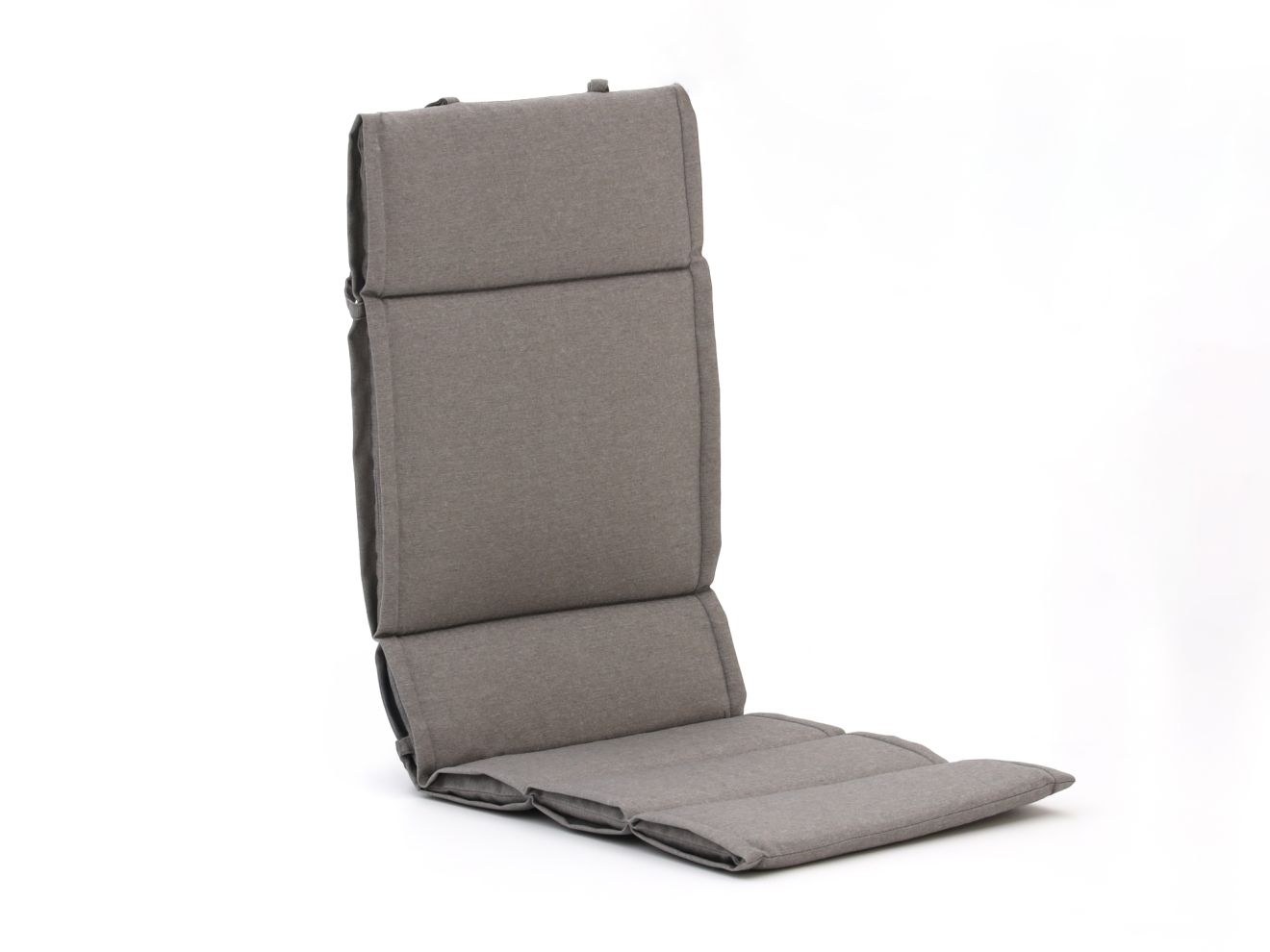 Madison Auflage Hochlehner dünn 125x50  cm Grau 125x50cm