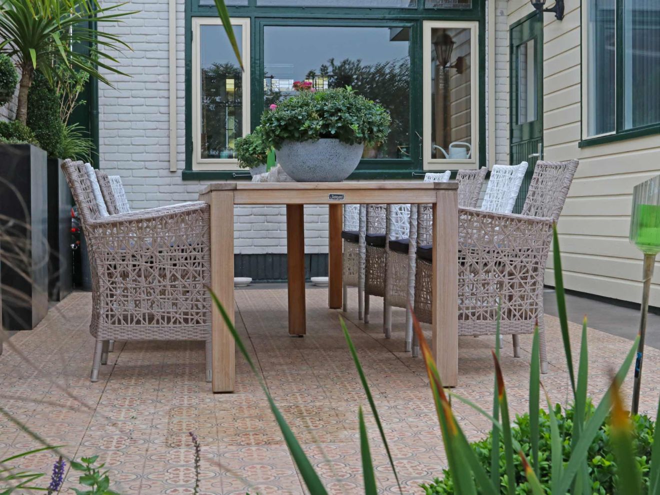 Sunyard Oxford Gartentisch 300x90 cm Bra... Sunyard Oxford Gartentisch 300x90 cm Bra...