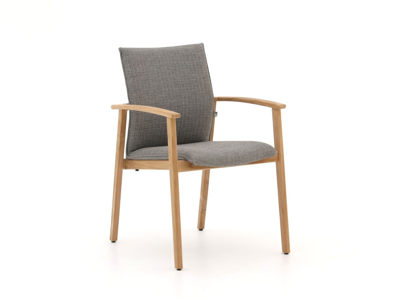 SUNS Florine/Stockholm 220 cm Gartenmöbel-Set 7-teilig stapelbar Grau