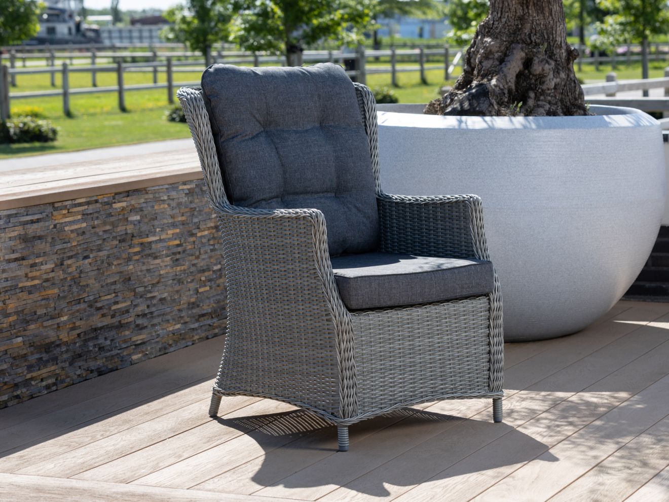 Intenso Milano Gartensessel Grau  Rabatt: 30 %