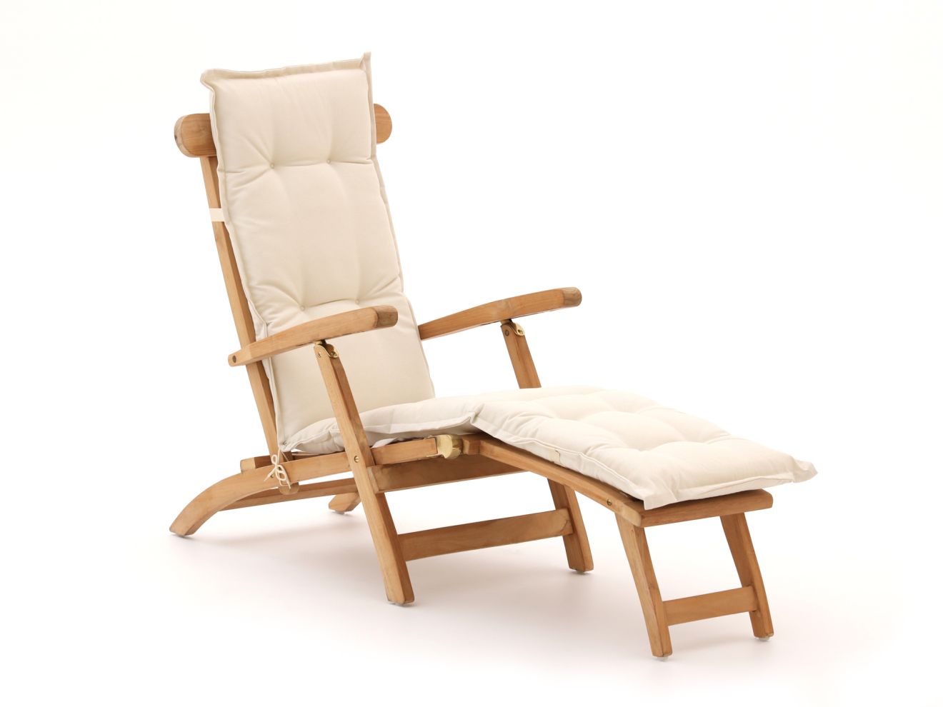 Madison Deckchairauflage 200x50  cm Taupe 200x50cm