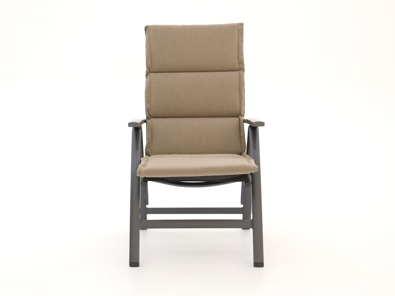 Tex Style Auflage Hochlehner dünn 125x50 cm Taupe 125x50cm