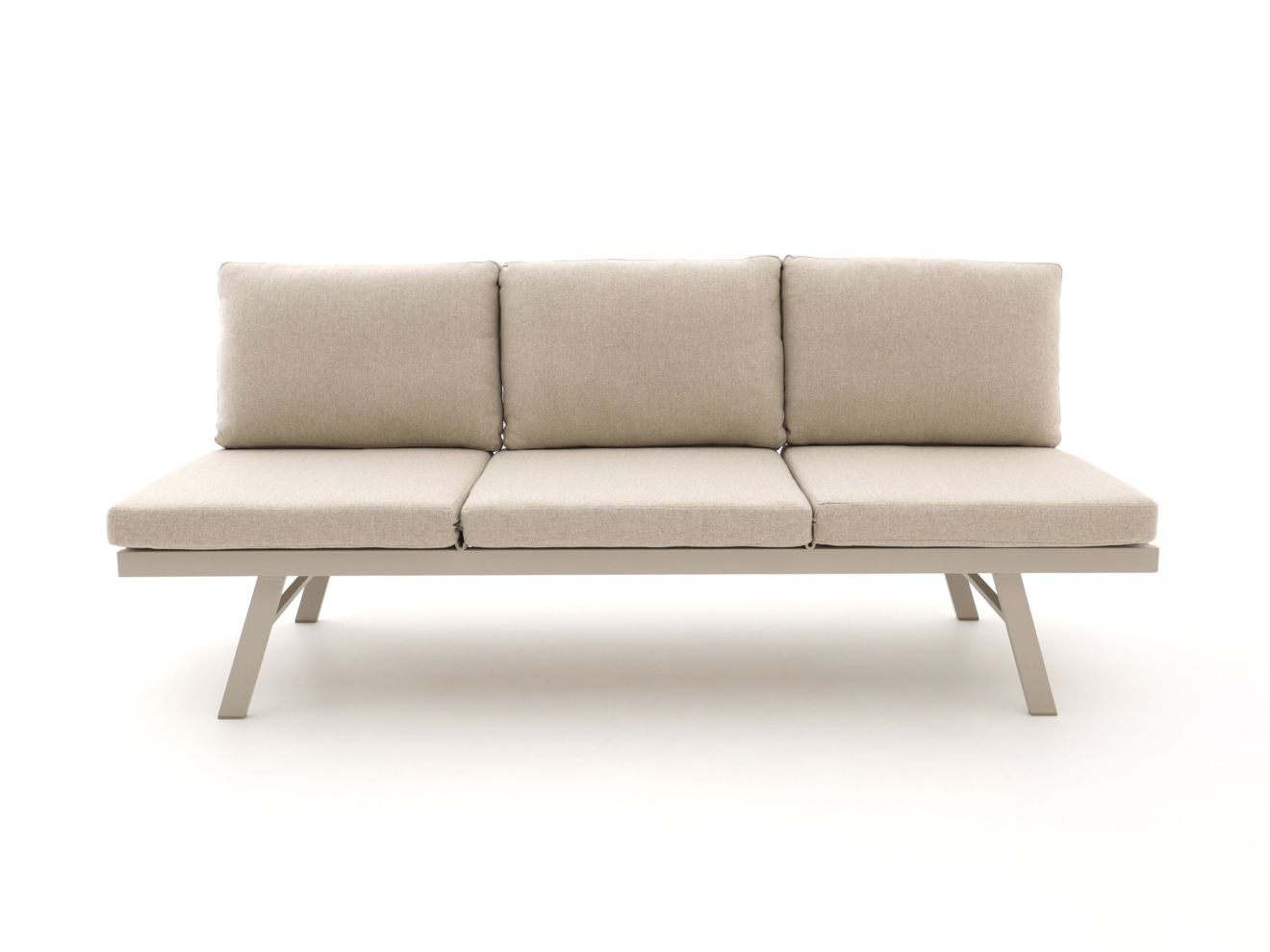 Forza Vadena Ecklounge-Set 4-teilig verstellbar Taupe 270x71cm