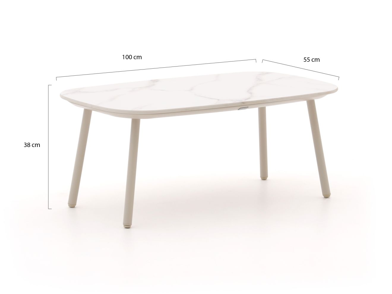 Bellagio Caronia lounge Loungetisch 100x55x38 cm günstig online kaufen