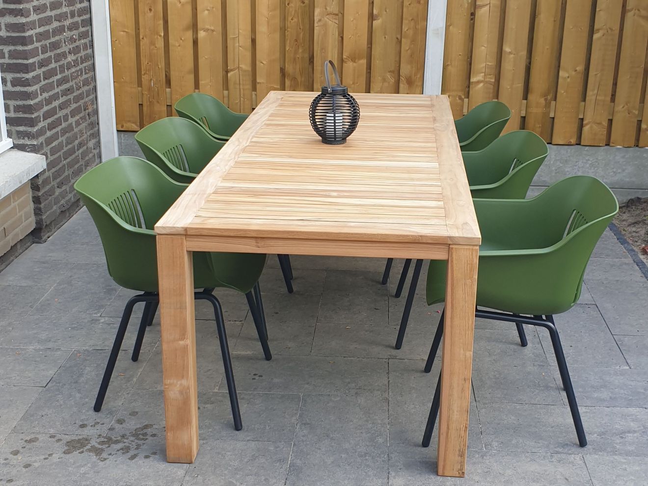 Hartman Sophie Studio 170 cm Gartenmöbel-Set 5-teilig Grün  Rabatt: 12 %