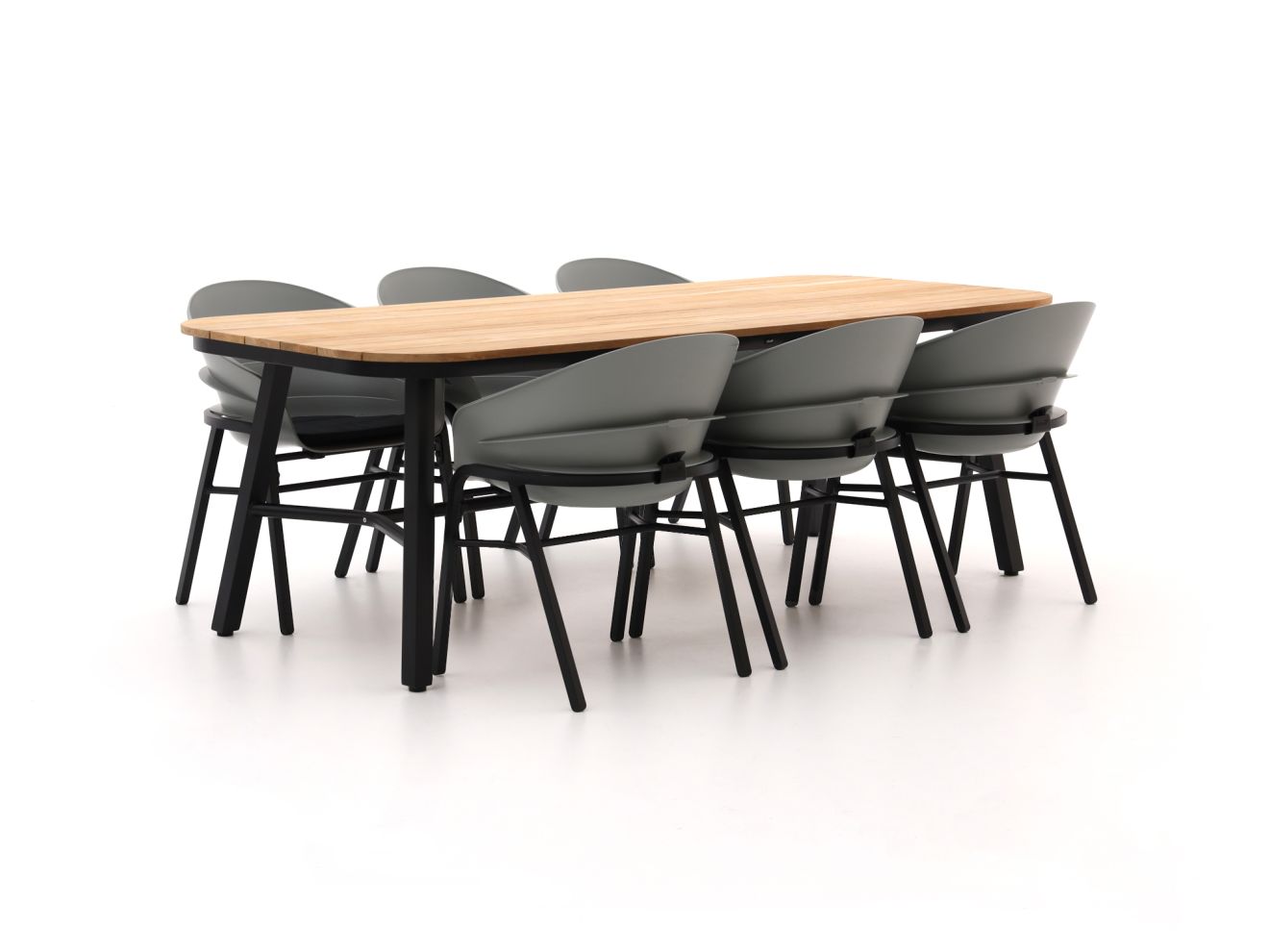 Hartman Tubb 240 cm Esstischgruppe 7-teilig verstellbar Grau  Rabatt: 17 %