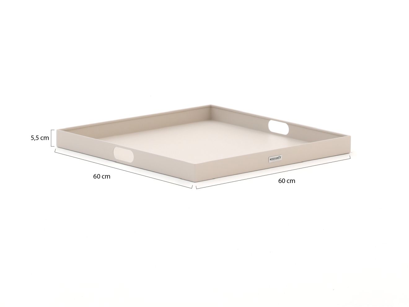 Manifesto Tablett 60x60 cm Taupe Rabatt: 19 % Manifesto Tablett 60x60 cm Taupe Rabatt: 19 %