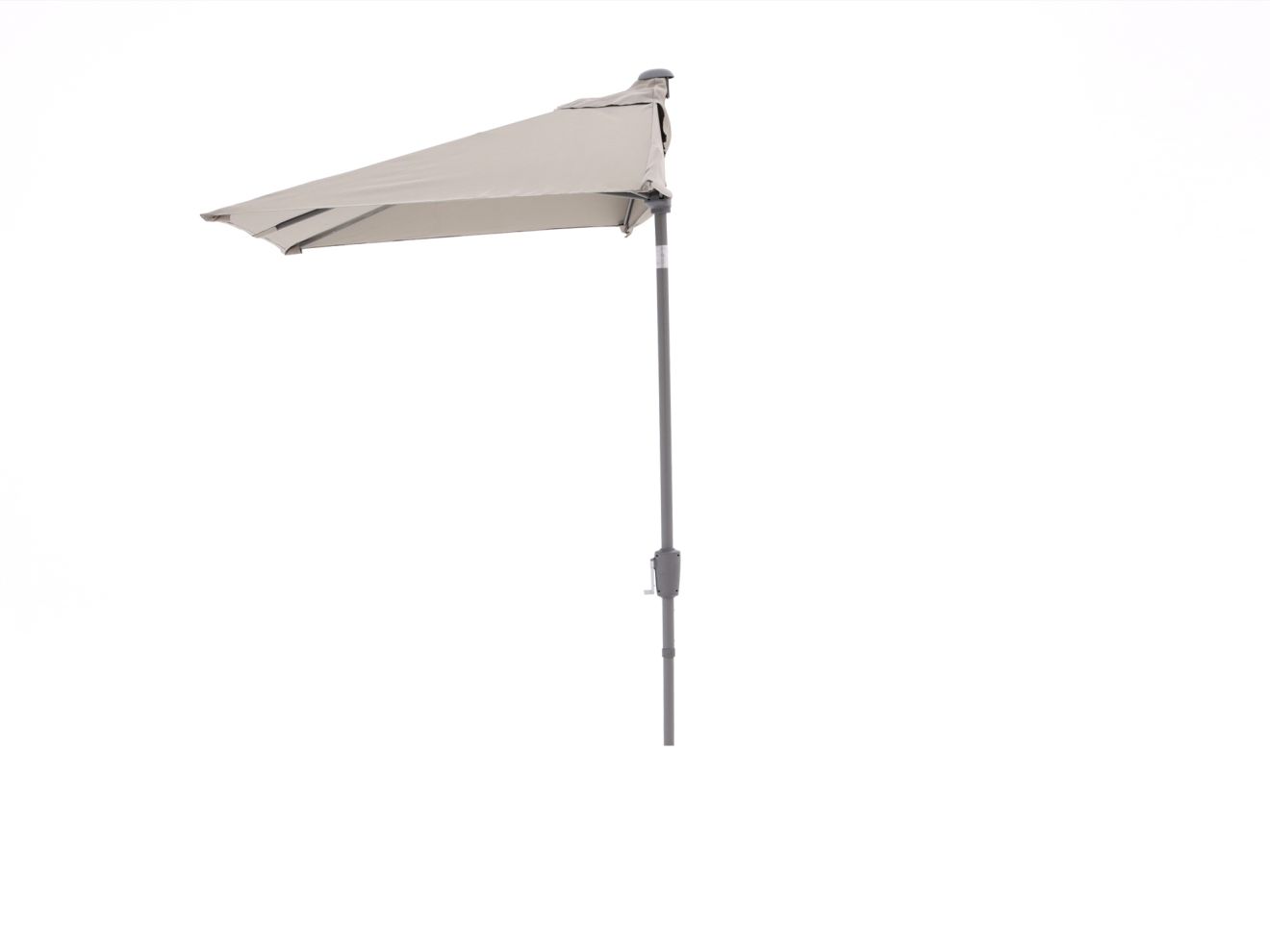 Shadowline balkon-Sonnenschirm 210x130 cm Taupe