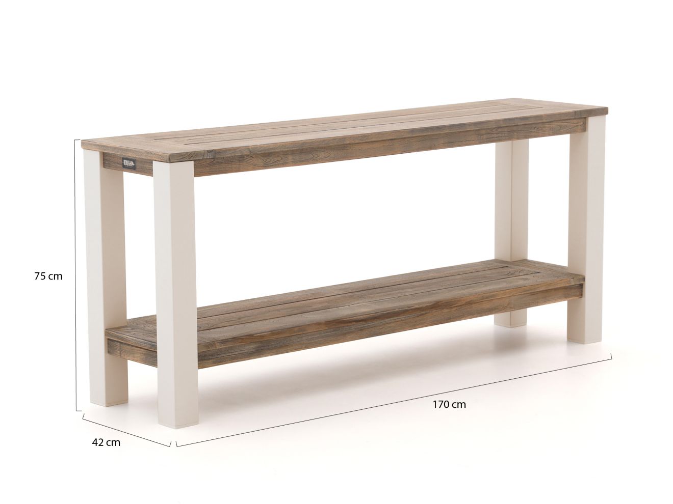 ROUGH-X Konsolentisch Outdoor 170x42x75 cm günstig online kaufen