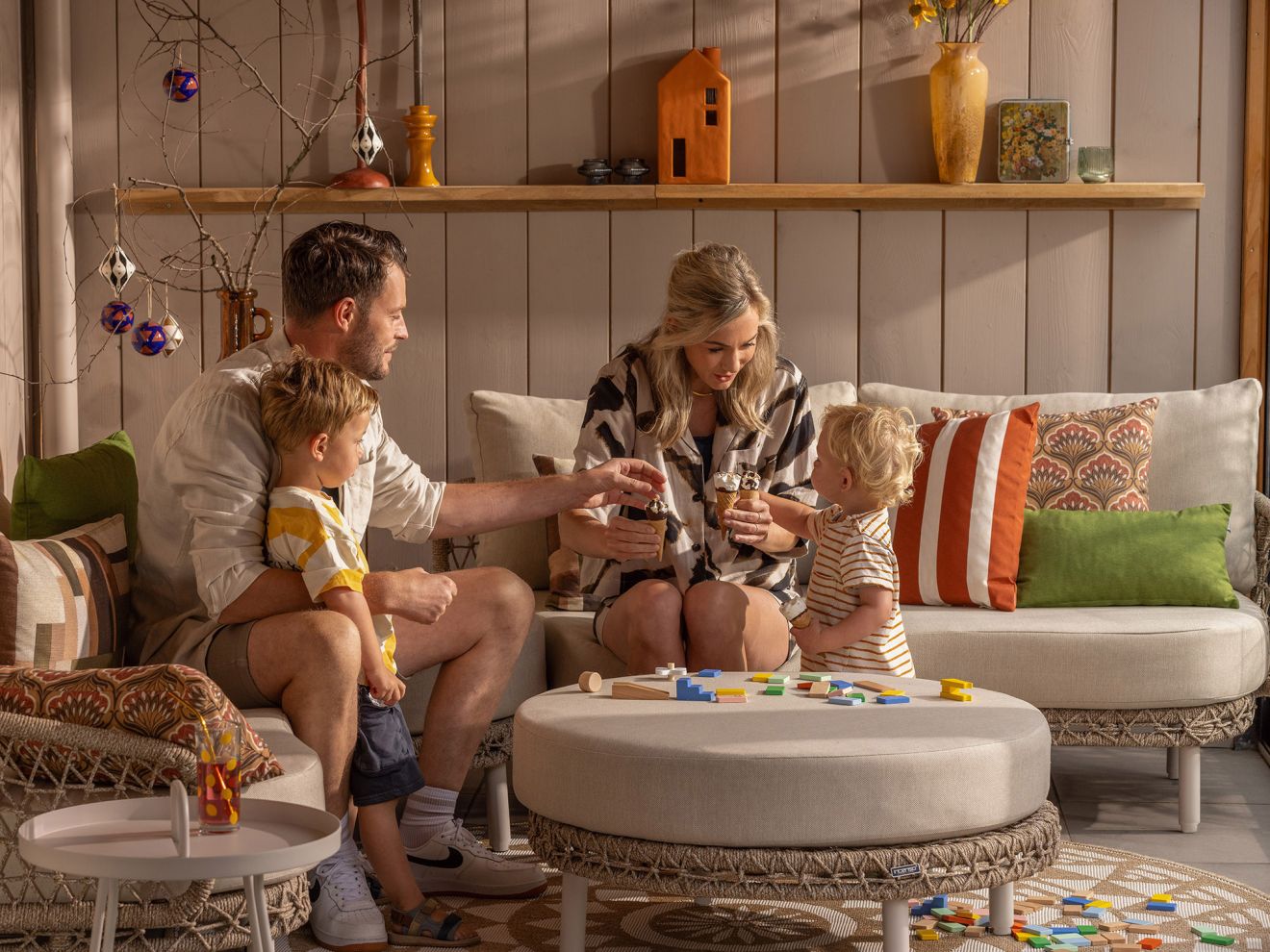 Intenso Nusco Gartenhocker Taupe  Rabatt: 19 %