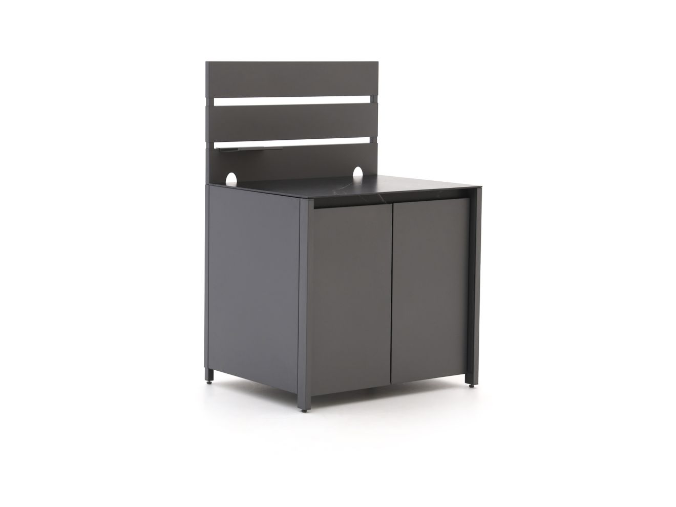 + 15 % Kassenrabatt | MWH Outdoor Küche Element 80 cm abgesenkt für Kochbereich