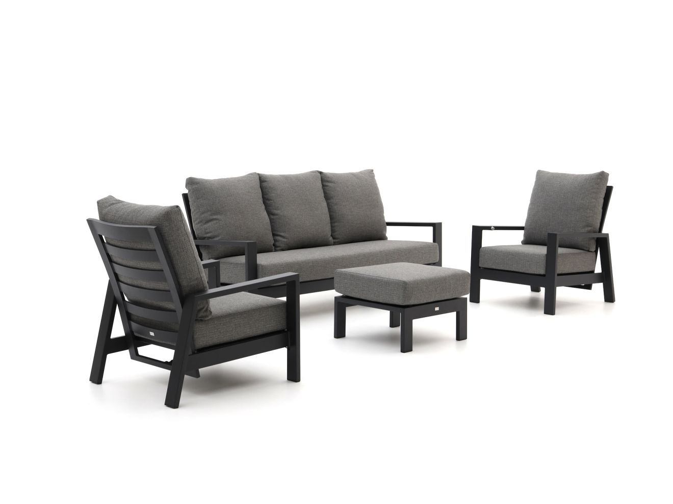 Bellagio Musone Sessel-Sofa Lounge-Set 5-Sitzer 4-teilig