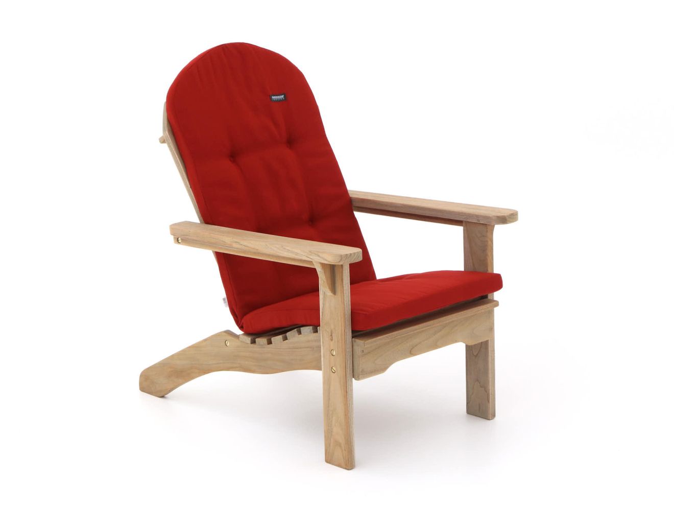 Madison Adirondack Auflage für Bearchair 128x48 cm Rot 128x48cm
