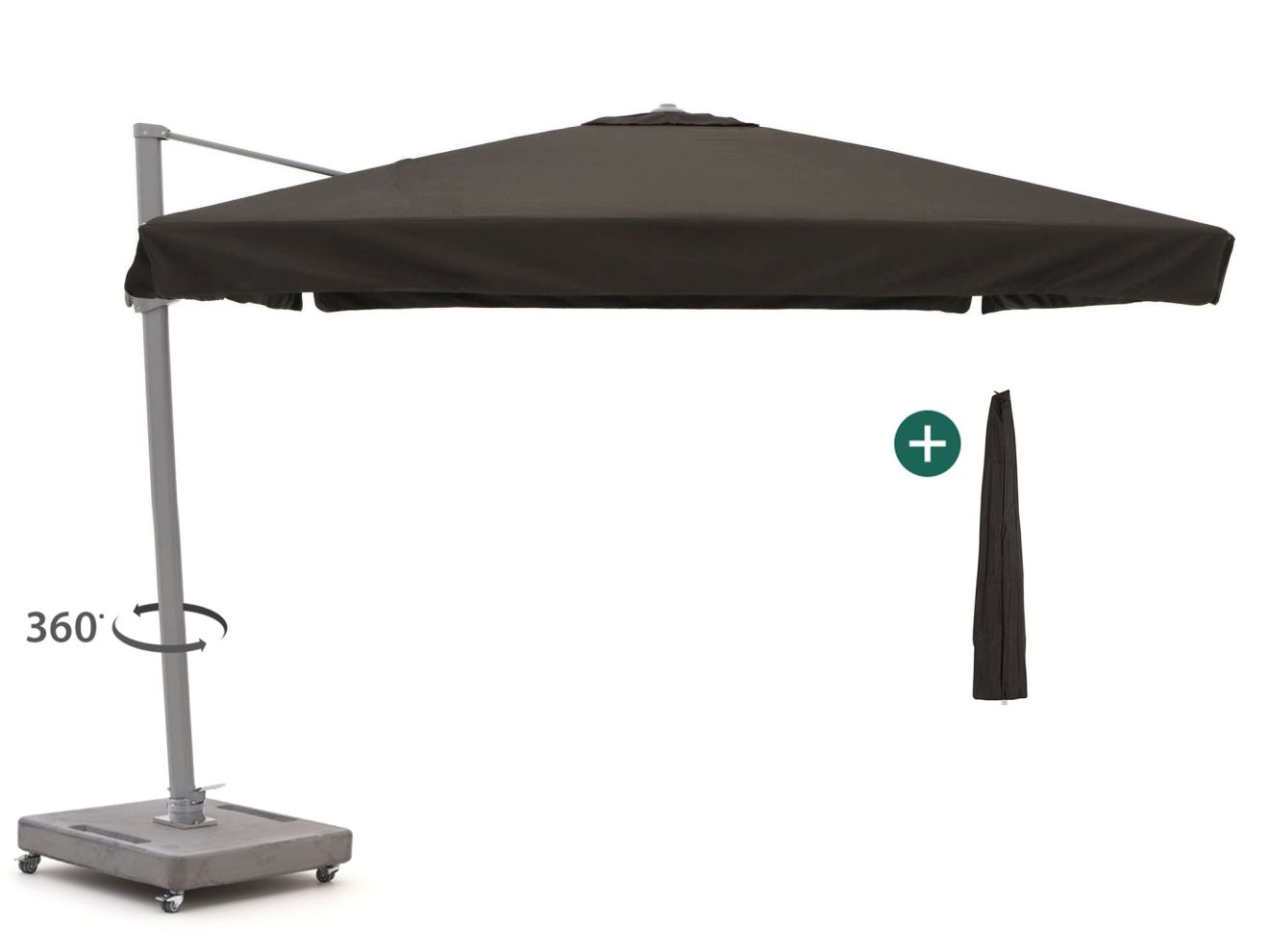 Shadowline Miami  Ampelschirm 300x300 cm günstig online kaufen