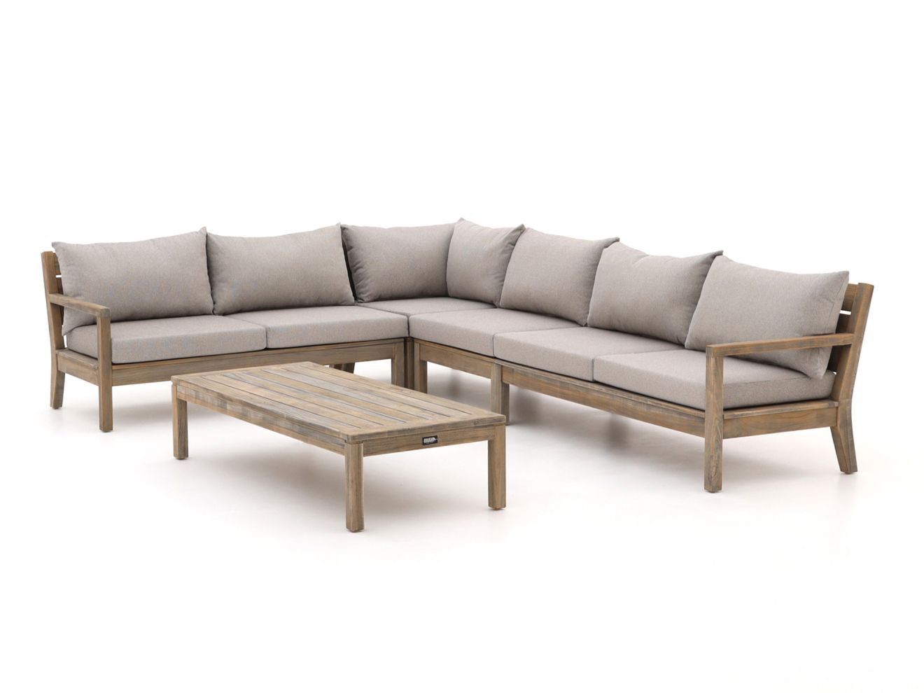 ROUGH Batang Ecklounge-Set 5-teilig links Braun 305x230cm Rabatt: 20 %