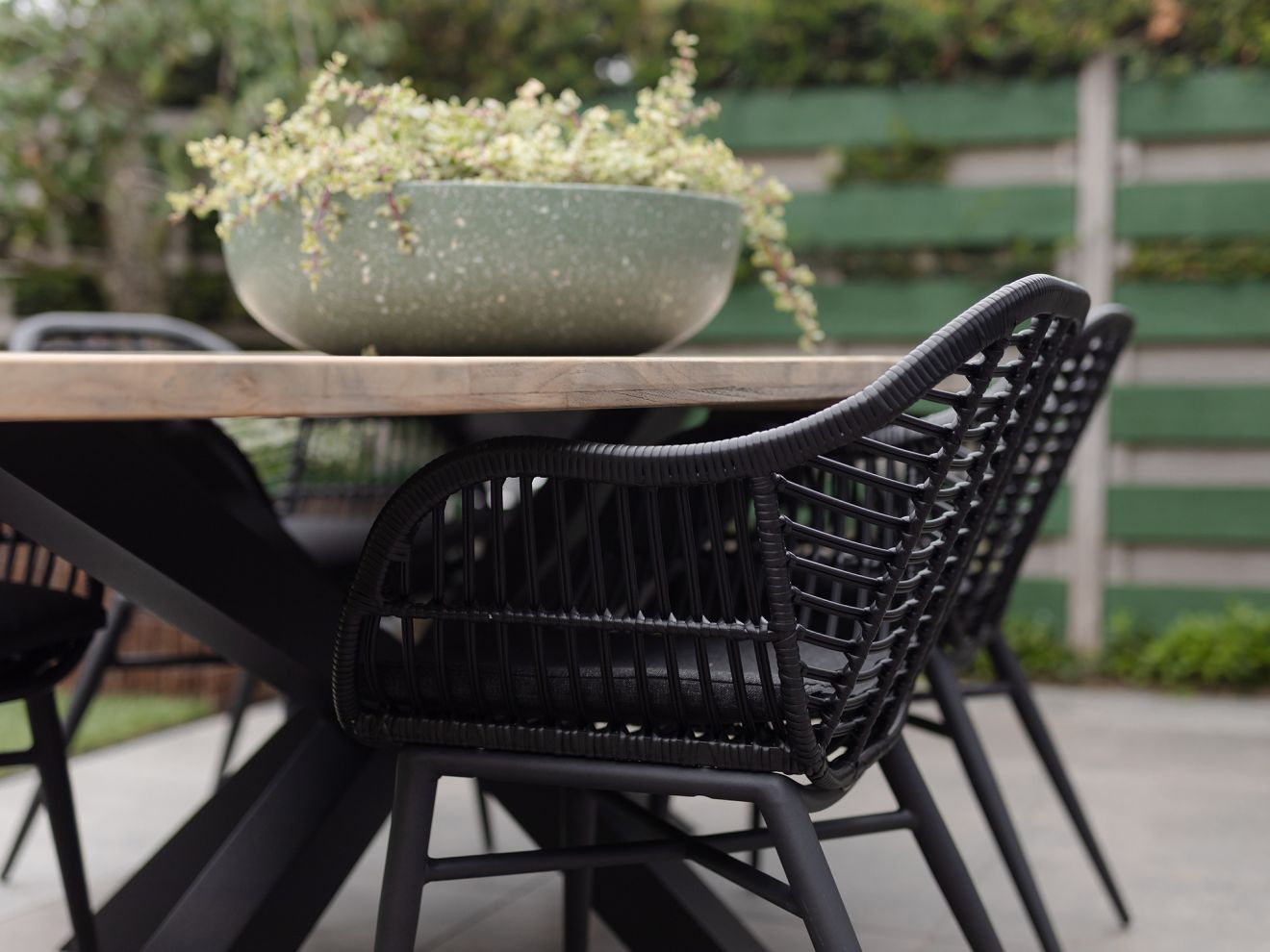 Intenso Azora Gartenstuhl Schwarz  Rabatt: 21 %