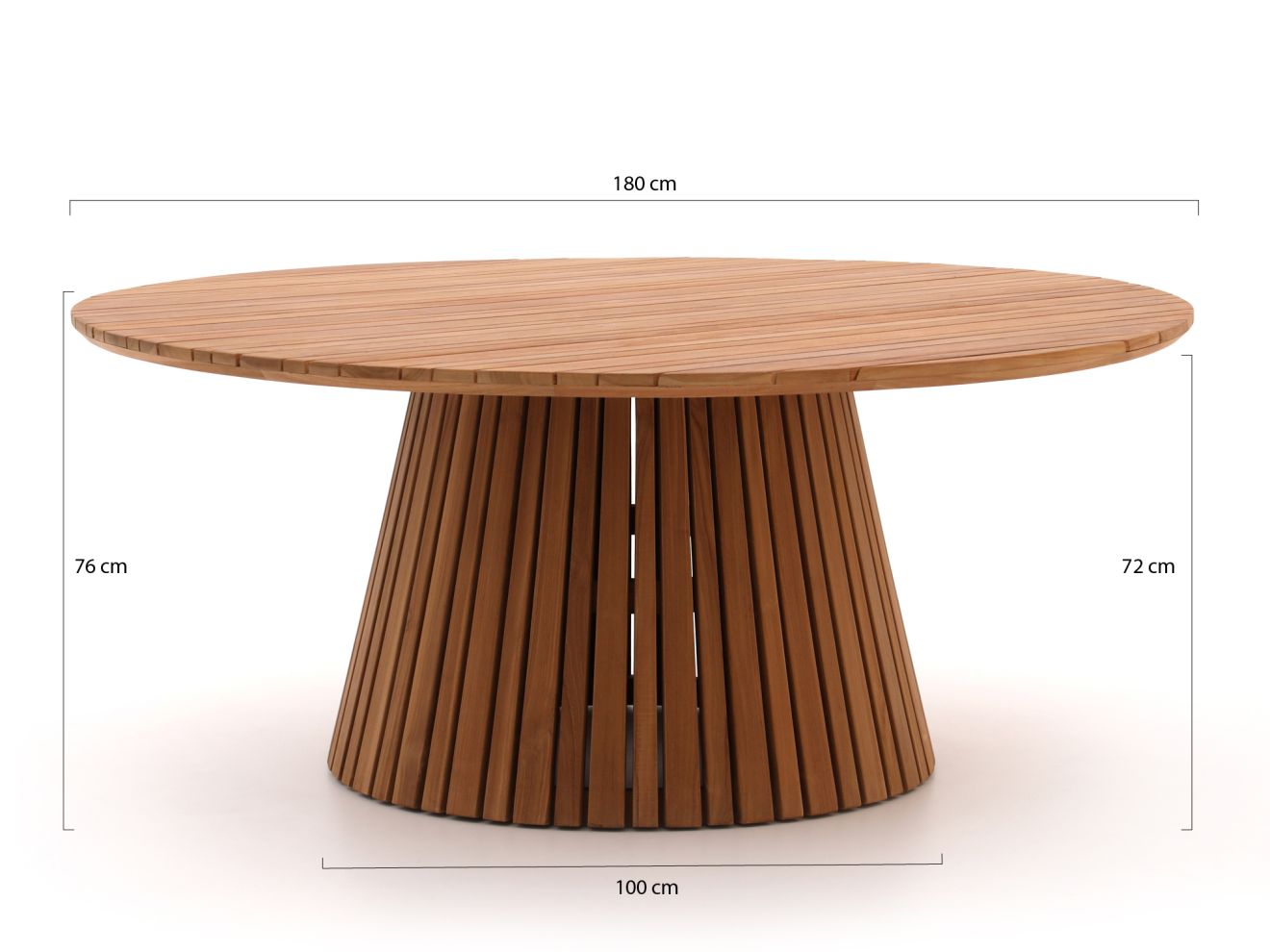 Bellagio Santa Severina  Esstisch ø 180 cm (h: 76 cm) günstig online kaufen