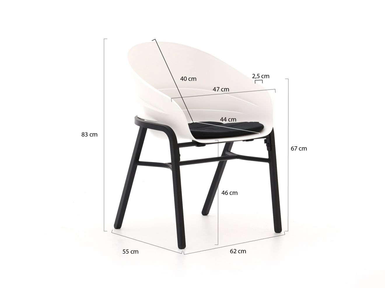 Hartman Tubb 240 cm Esstischgruppe 7-teilig verstellbar günstig online kaufen