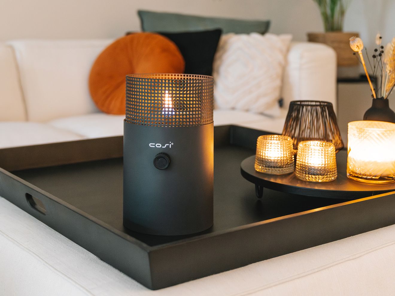 Cosiscoop Dot Tischkamin ø16 cm (h:27 c...