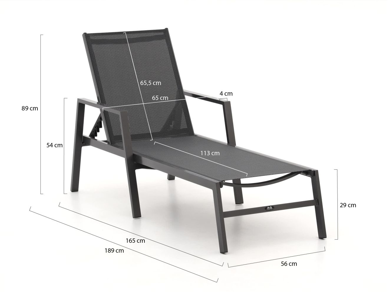 R&S Design Sarona Gartenliege stapel... R&S Design Sarona Gartenliege stapel...