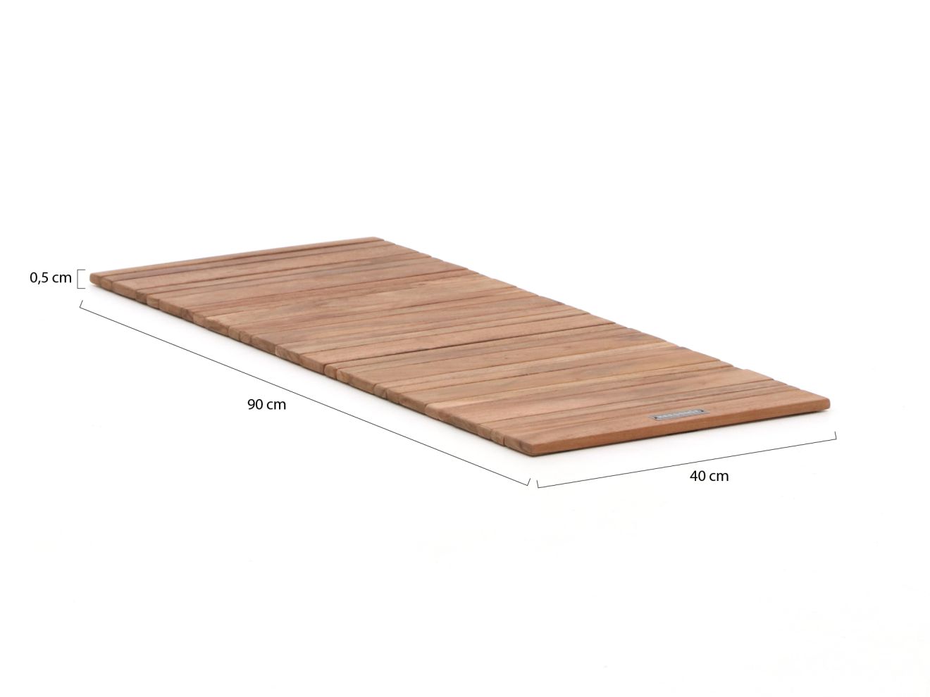 Sunyard Epping Tablett Armlehne 90x40 cm Braun  Rabatt: 13 %