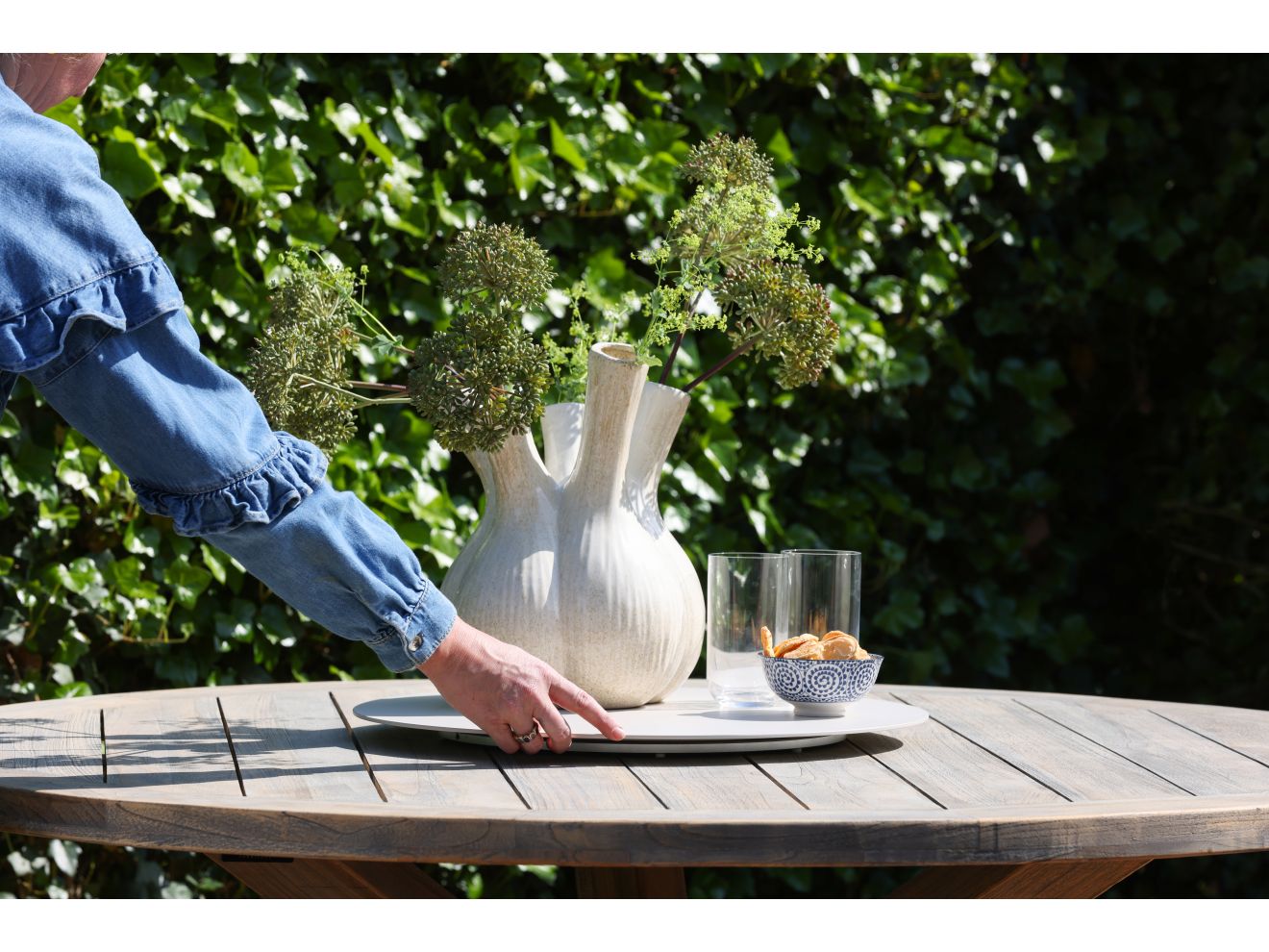 Manifesto Lazy Susan Drehtablett ø 55cm Taupe 55cm Rabatt: 19 %