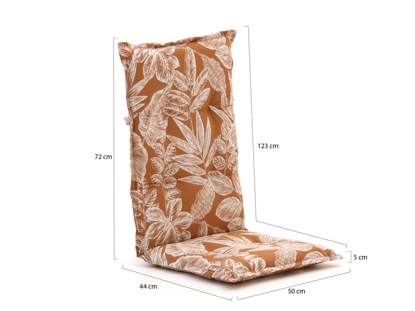 Hartman Auflage Hochlehner 123x50 cm Tau... Hartman Auflage Hochlehner 123x50 cm Tau...