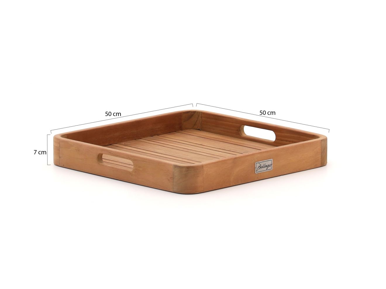 Bellagio Caccamo Tablett 50x50 cm Braun  Rabatt: 9 %