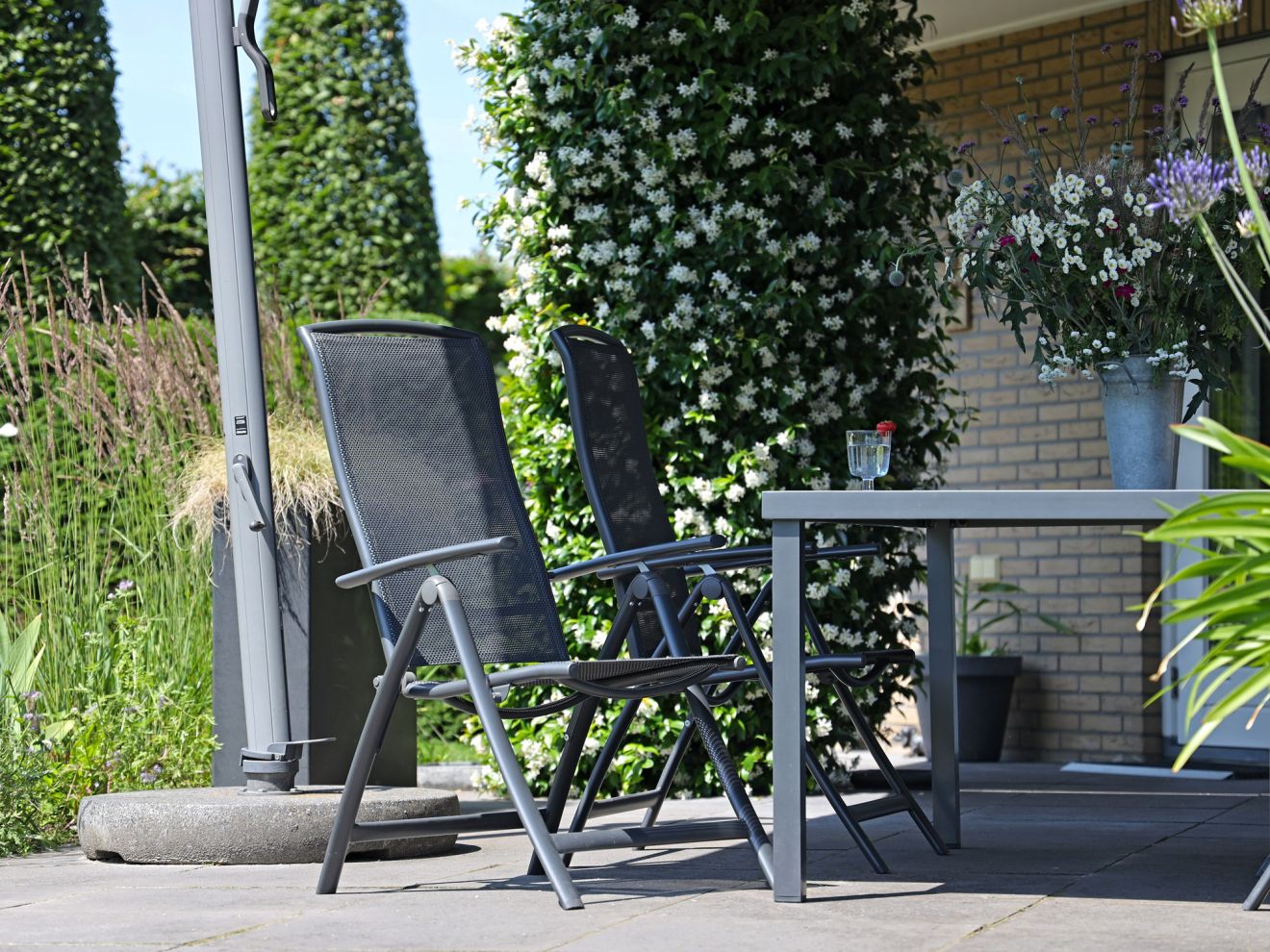 R&S Design Capri Gartenstuhl Hochleh...