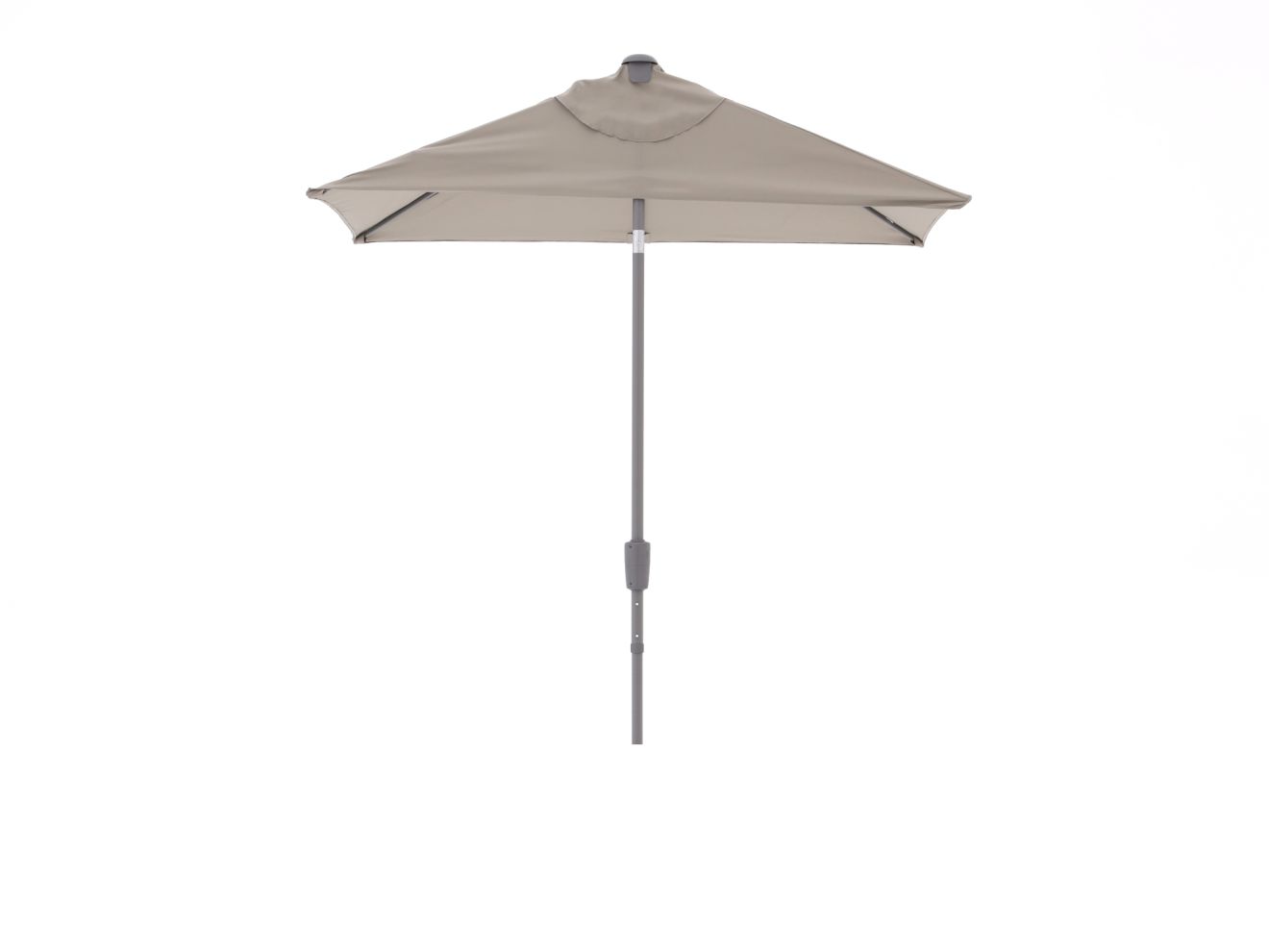 Shadowline balkon-Sonnenschirm 210x130 cm Taupe