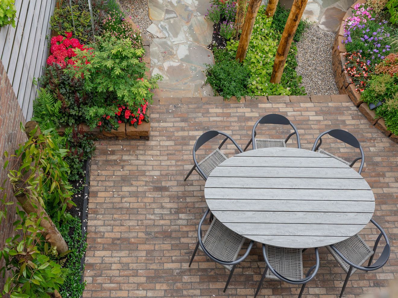 Bellagio Fidenza Gartentisch ø 149 cm Grau 149cm Rabatt: 19 %