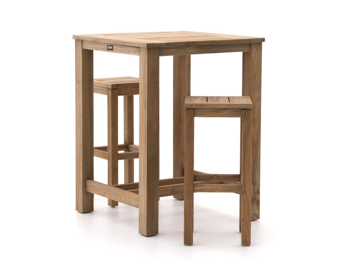 ROUGH-X 80 cm Gartenbar-Set 3-teilig Rab...