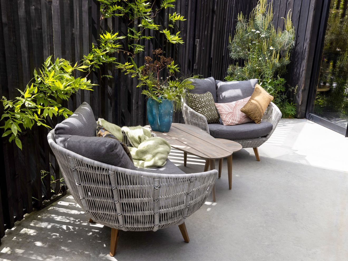 Intenso Stila Gartensessel Grau  Rabatt: 13 %