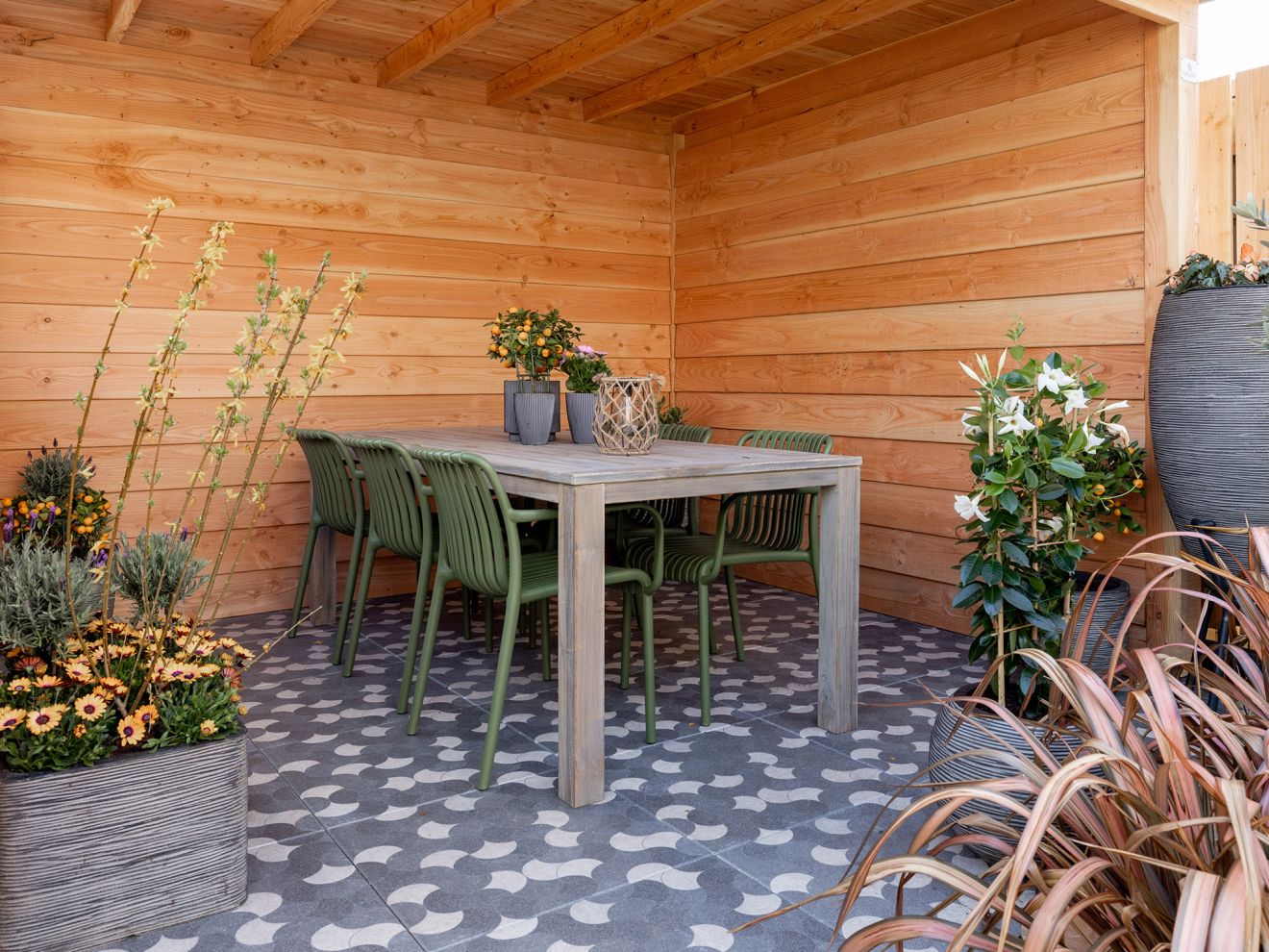 ROUGH-S Gartentisch 220x90x76 cm Braun  Rabatt: 33 %