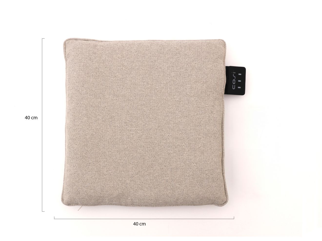 Cosiseat Single Wärmekissen 40x40 cm Taupe 40x40cm Cosiseat Single Wärmekissen 40x40 cm Taupe 40x40cm