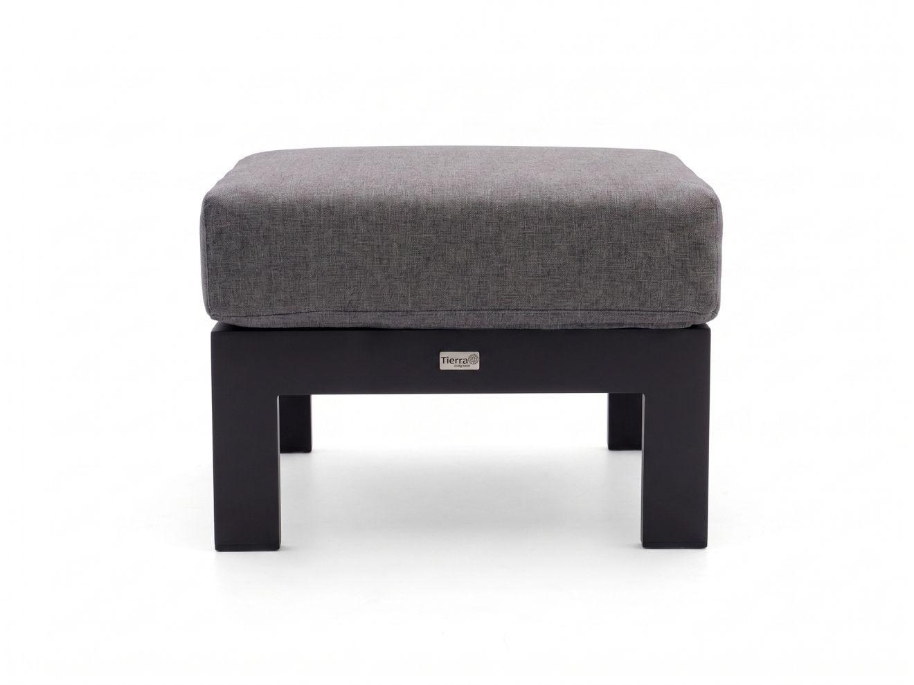 Bellagio Musone Lounge Gartenhocker 61x62 cm Schwarz 61x62cm Rabatt: 19 %