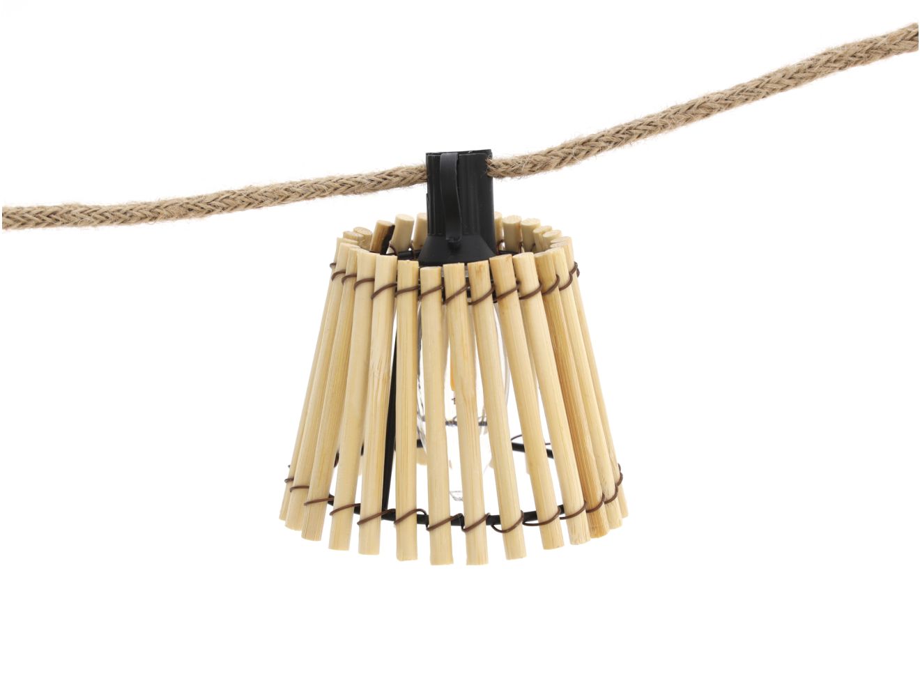 New Garden Okinawa LED-Lichterkette mit Kabel 800 cm Taupe