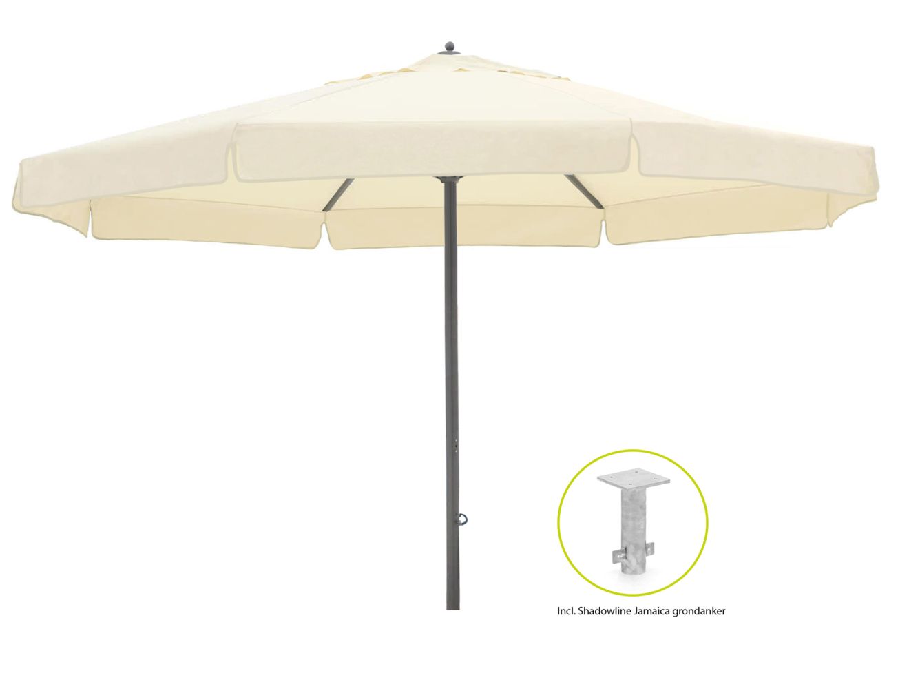 Shadowline Java Sonnenschirm ø 500 cm R...