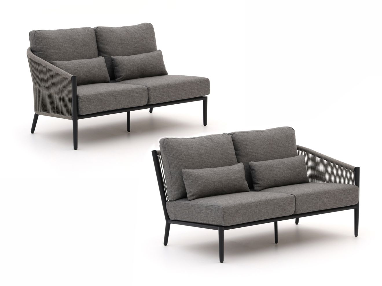 Bellagio Mineo Lounge Element linker Arm + rechter Arm 144 cm Grau 0x0cm Rabatt: 20 %
