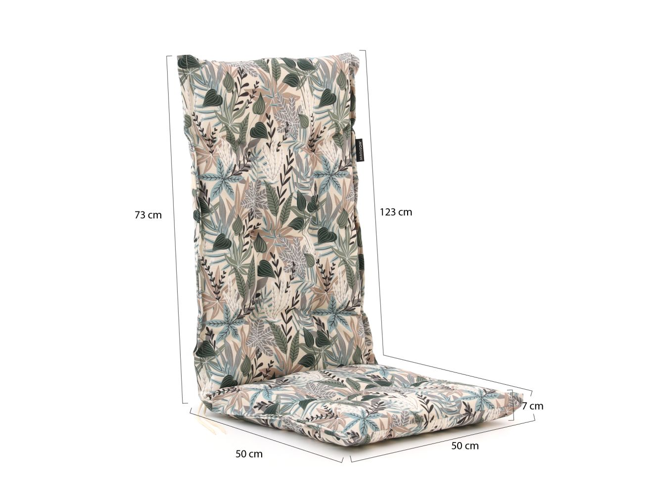 Madison Hochlehner dick 123x50 cm Taupe 123x50cm Madison Hochlehner dick 123x50 cm Taupe 123x50cm