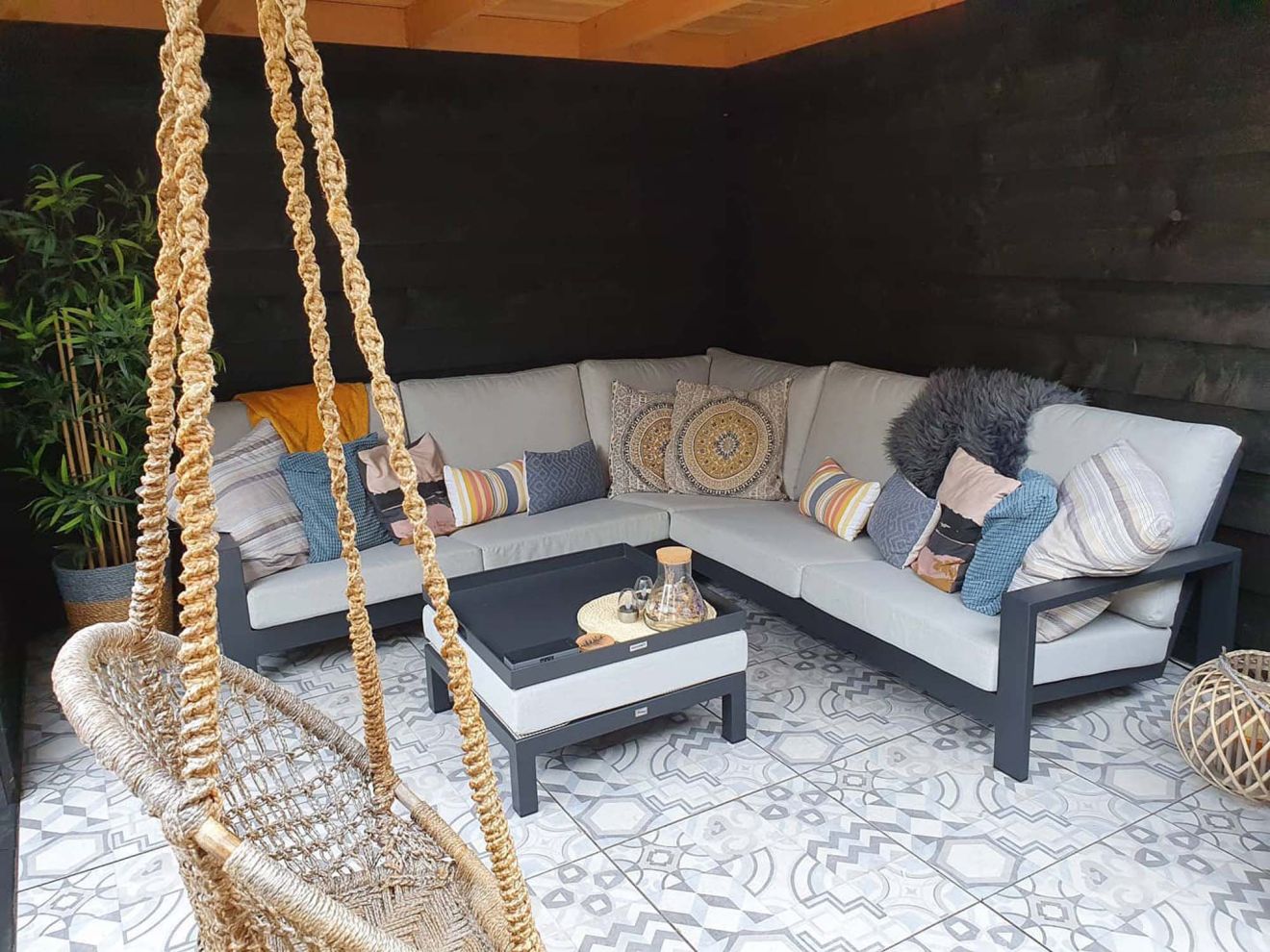 Bellagio Vezzano Ecklounge-Set 4-teilig ...