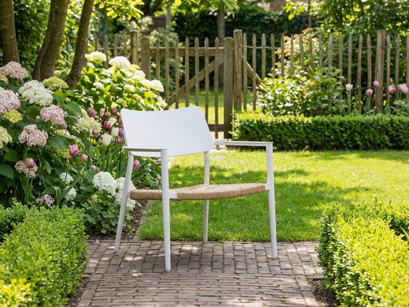 Bellagio Cino Stapelsessel Garten Weiß  Rabatt: 20 %