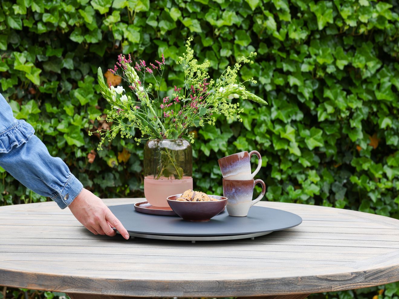 Manifesto Lazy Susan Drehtablett ø 65cm Grau 65cm Rabatt: 6 %