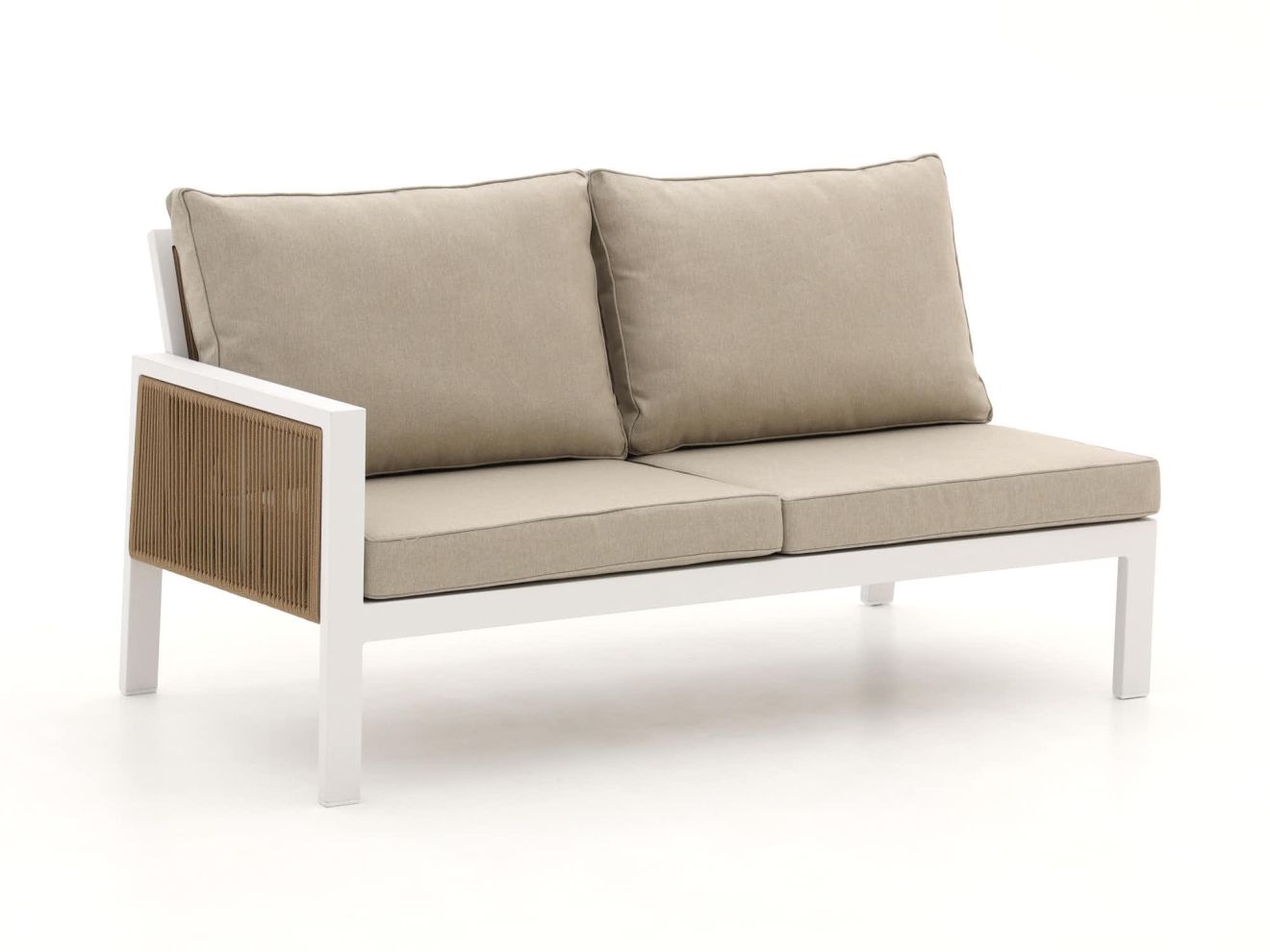 Manifesto Alzano/San Lupo Ecklounge-Set 4-teilig Weiß  Rabatt: 44 %