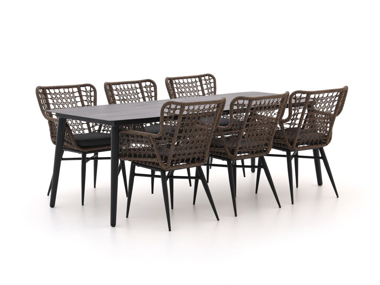 Intenso Busso/Sora 220 cm Gartenmöbel-Set 7-teilig günstig online kaufen