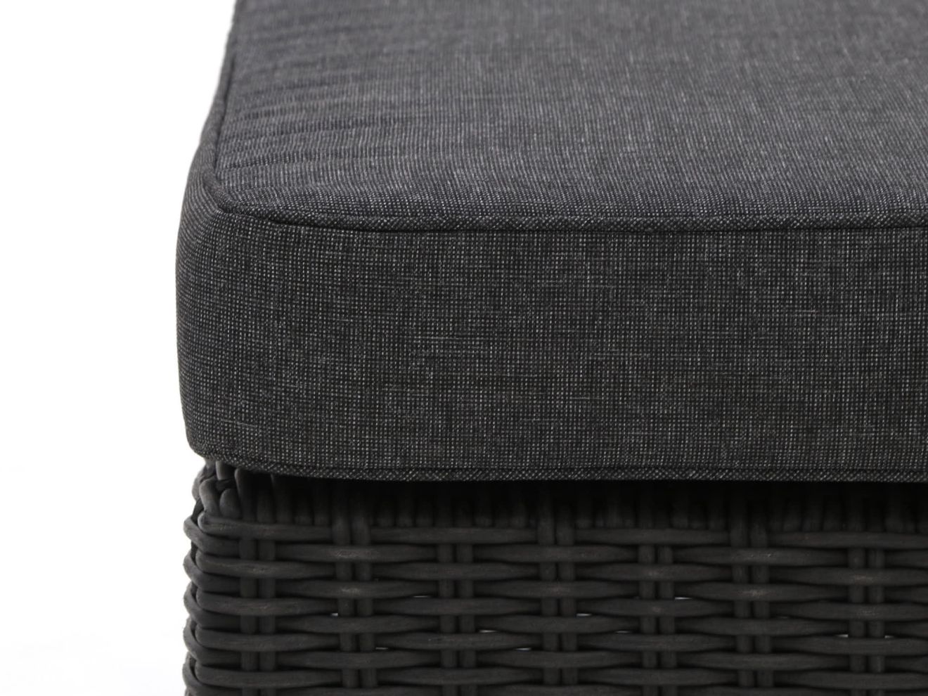 Intenso Carpino Lounge Fußbank 92x92 cm Grau 92x92cm Rabatt: 18 %