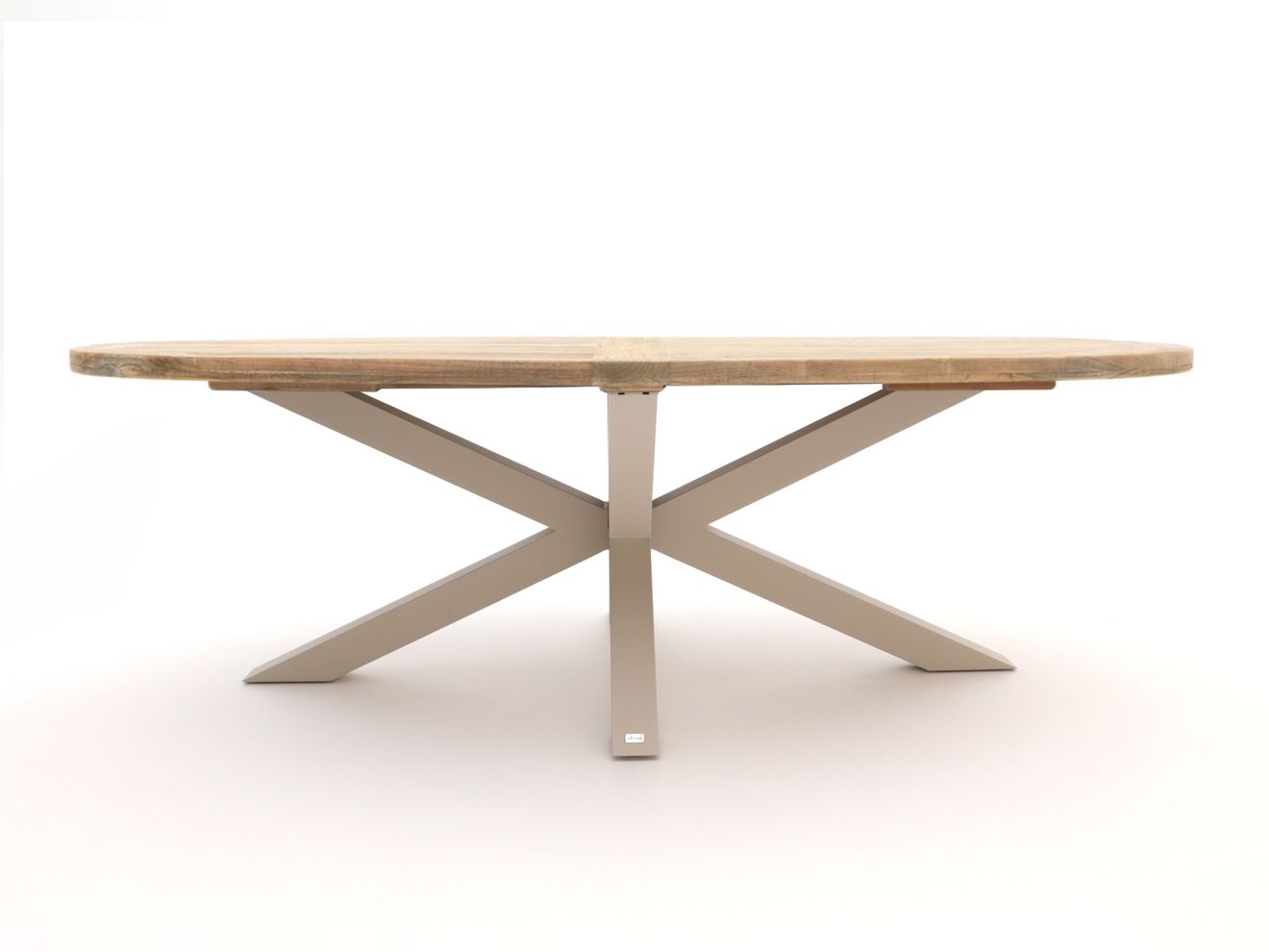 ROUGH-Y Ellips Gartentisch 200x110 cm Ra...