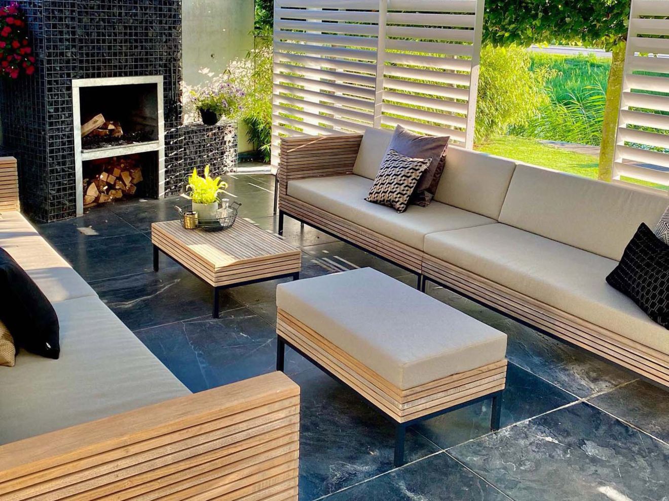 ROUGH-D Loungetisch 89x52,5 cm Braun  Rabatt: 41 %